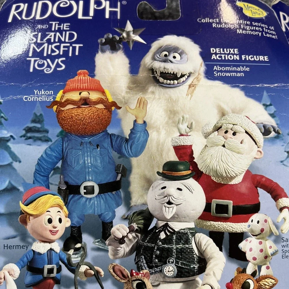 Vintage 2000 Playing Mantis Rudolph Island of Misfit Toys Figure Lot of 3 NIB